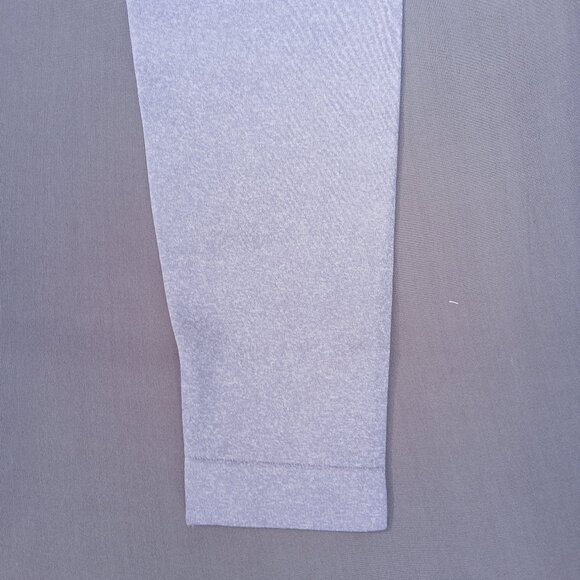 Light Grey Seamless Leggings Smile Contour High Waist Workout Gym Yoga Pants - Picture 4 of 12